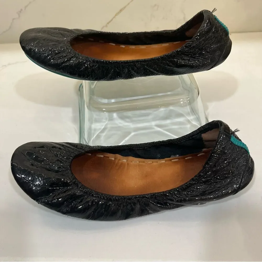 Tieks Obsidian Black Patent